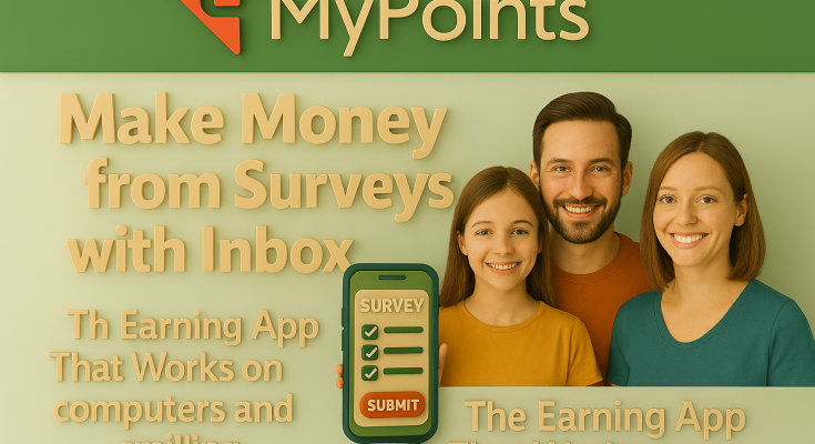 Make Money from Surveys with MyPoints