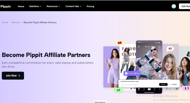 Pippit Affiliate