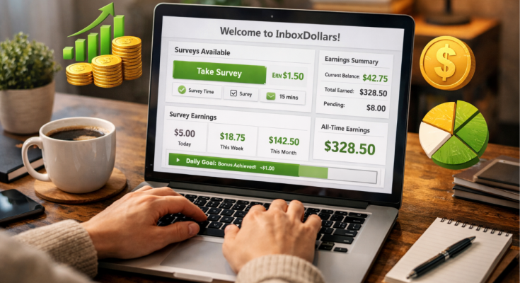 inboxdollars survey earnings